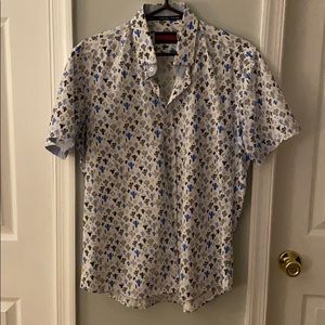 Men’s cactus 🌵 short sleeved button up shirt